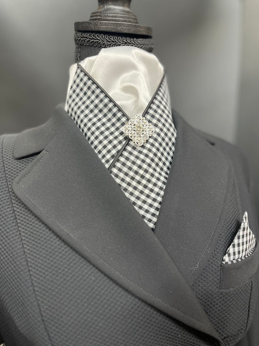 Dressage Stock Tie - Gingham