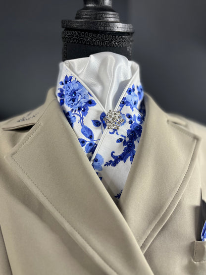 Imogen Crystal Dressage Stock Tie