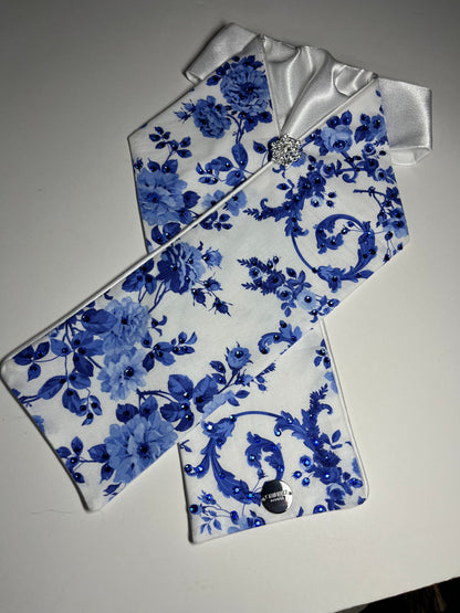 Imogen Crystal Dressage Stock Tie