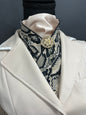 Snakeskin Dressage Stock Tie
