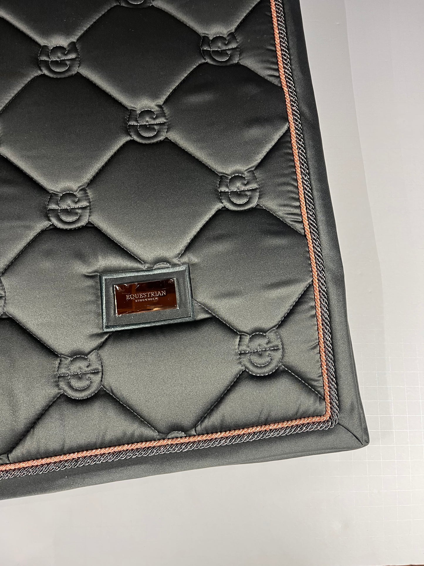 Equestrian Stockholm Dressage Saddle Pad with ES LOGO Multiple Colors -Full Size-