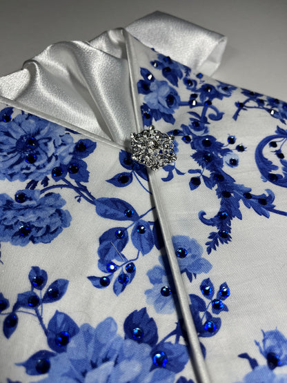 Imogen Crystal Dressage Stock Tie