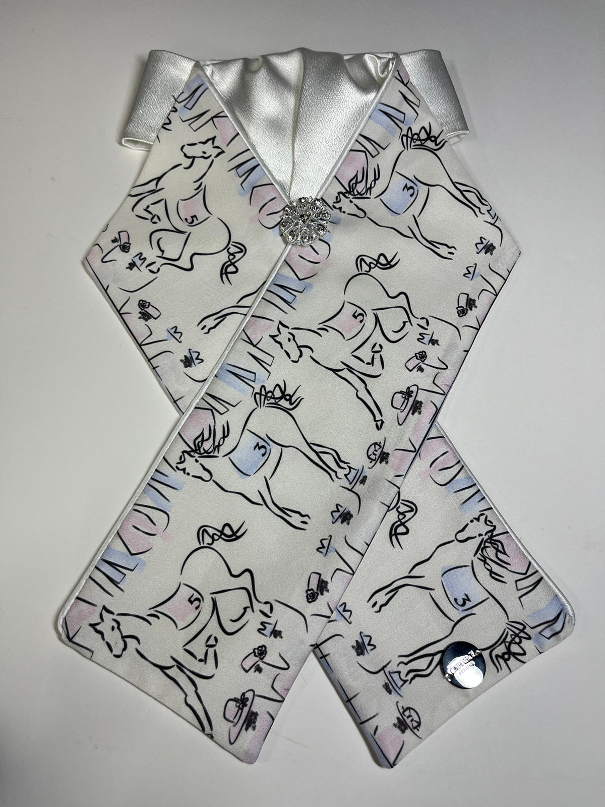 Afternoon at the Races Dressage Stock Tie