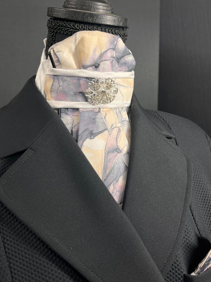 Marble Traditional Dressage Stock Tie