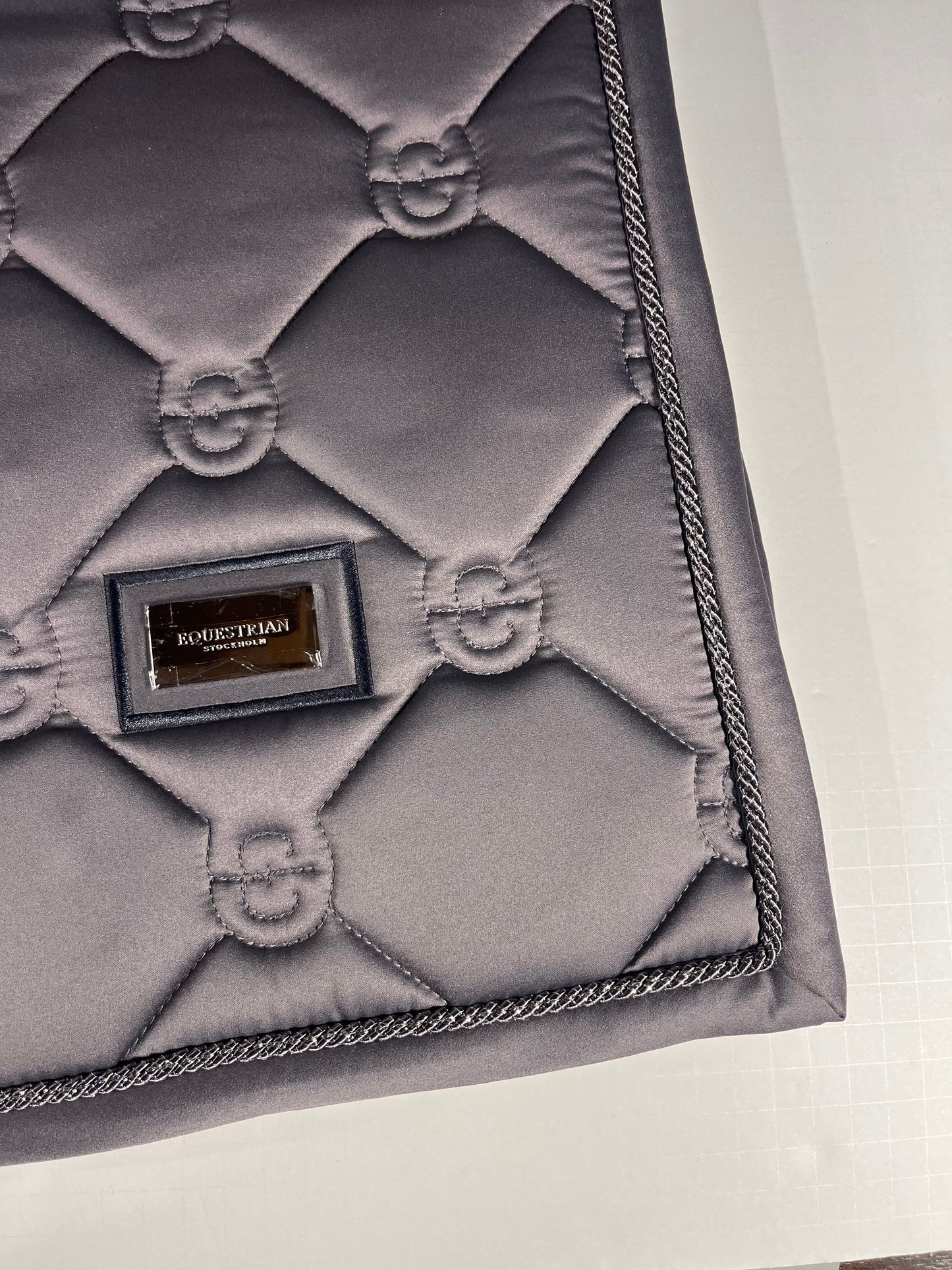 Equestrian Stockholm Dressage Saddle Pad with ES LOGO Multiple Colors -Full Size-