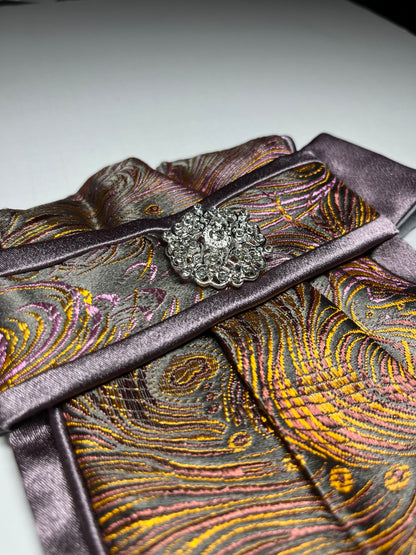 Sunset Flight Traditional Dressage Stock Tie