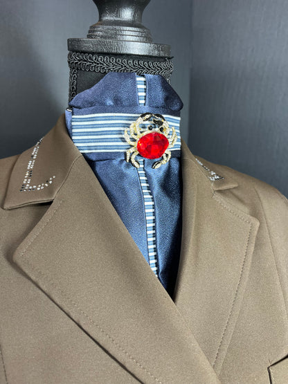 Cape Cod Euro Pleat Dressage Stock Tie