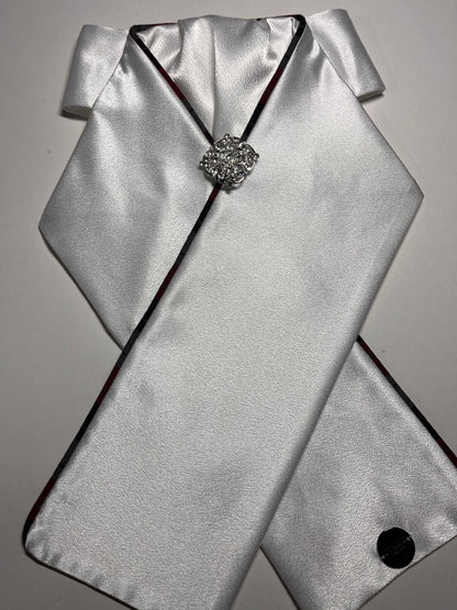 The Basic Plaid Dressage Stock Tie