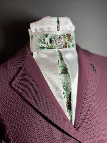 Balsam Euro Pleat Dressage Stock Tie