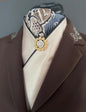 Abstract Blue Reverse, Dressage Stock Tie