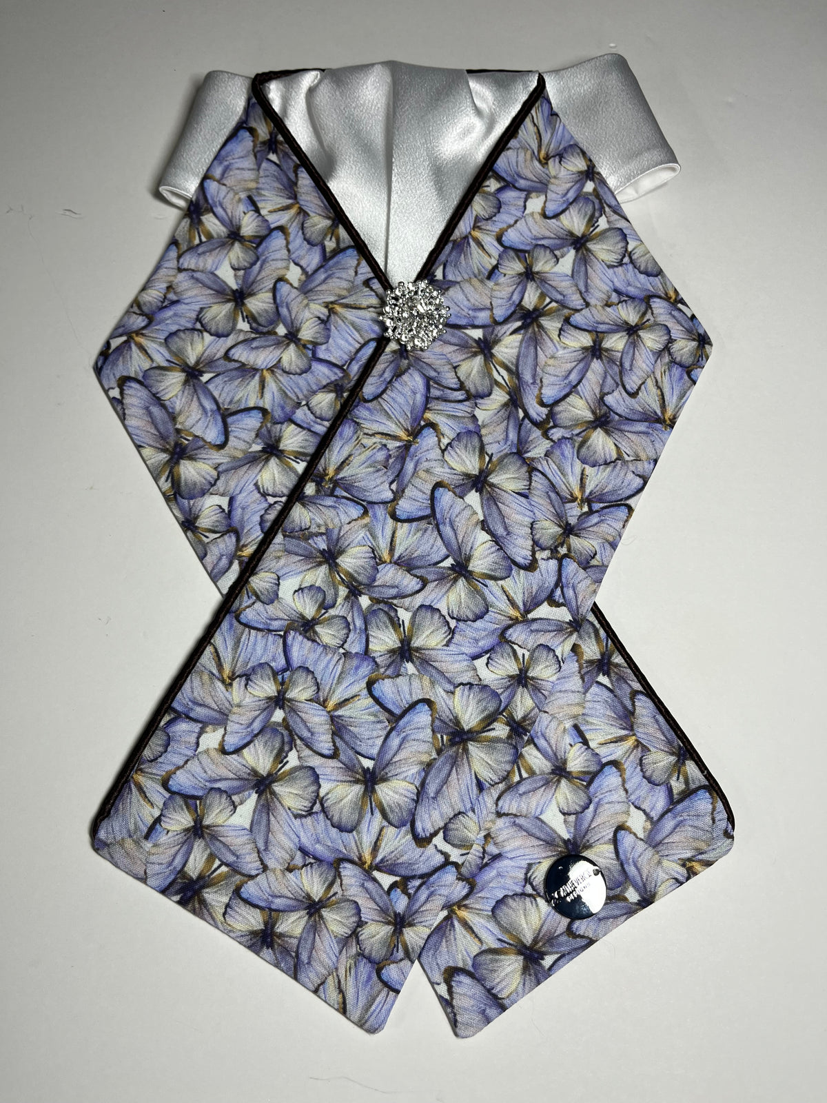 Butterfly Dressage Stock Tie