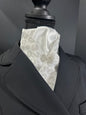 Snow Leopard Dressage Stock Tie
