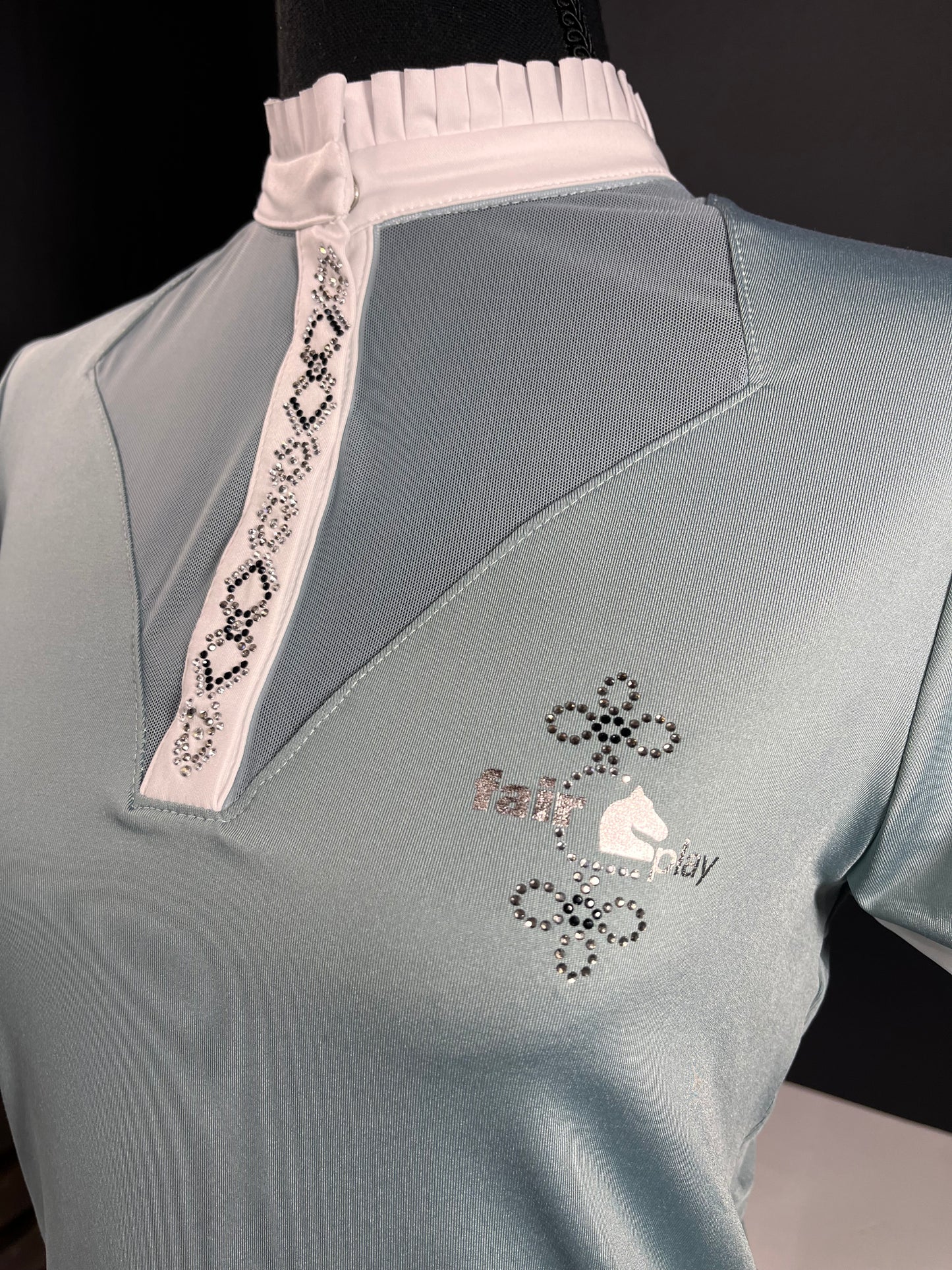 Fair Play Sophie Competition Shirt Ash Blue