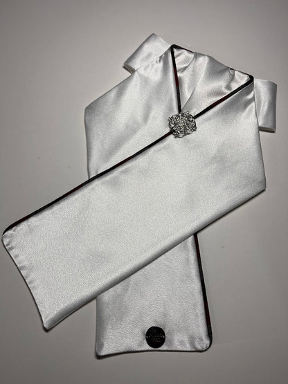 The Basic Plaid Dressage Stock Tie