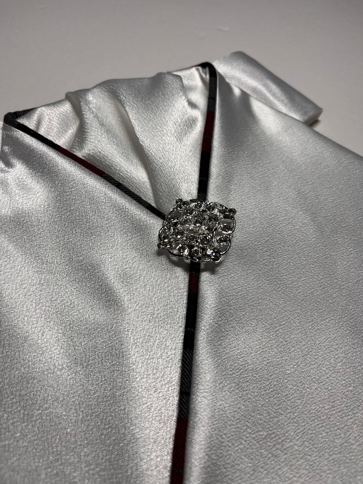 The Basic Plaid Dressage Stock Tie