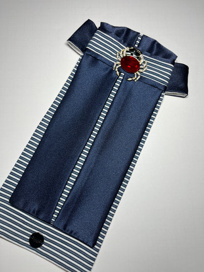 Cape Cod Euro Pleat Dressage Stock Tie