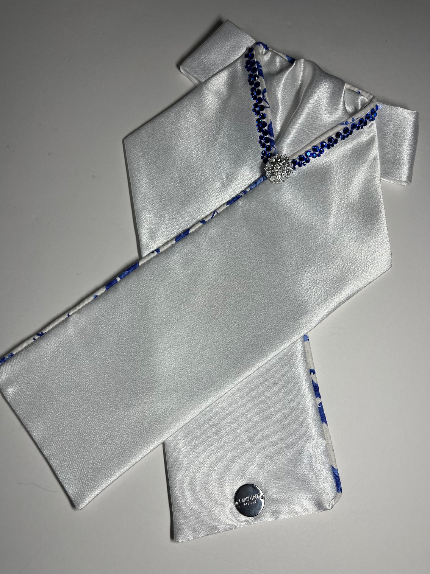 The Basic Imogen Crystal Dressage Stock Tie