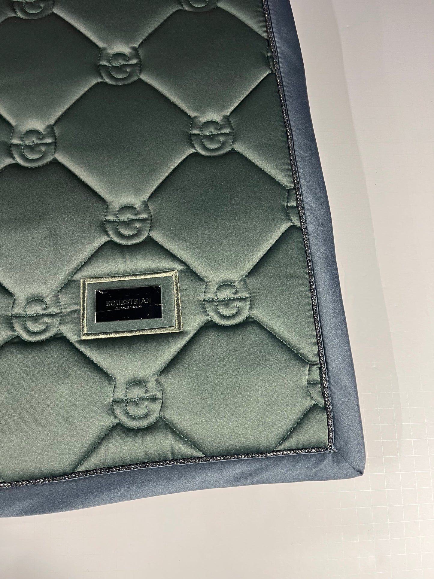 Equestrian Stockholm Dressage Saddle Pad with ES LOGO Multiple Colors -Full Size-