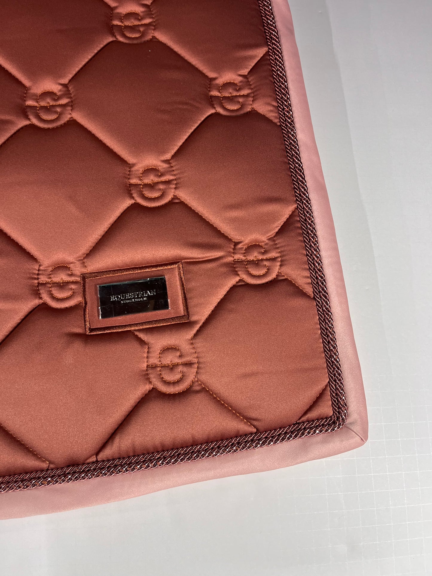 Equestrian Stockholm Dressage Saddle Pad with ES LOGO Multiple Colors -Full Size-