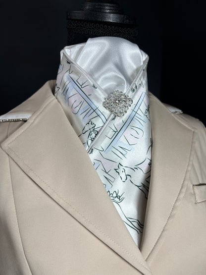 Afternoon at the Races Dressage Stock Tie