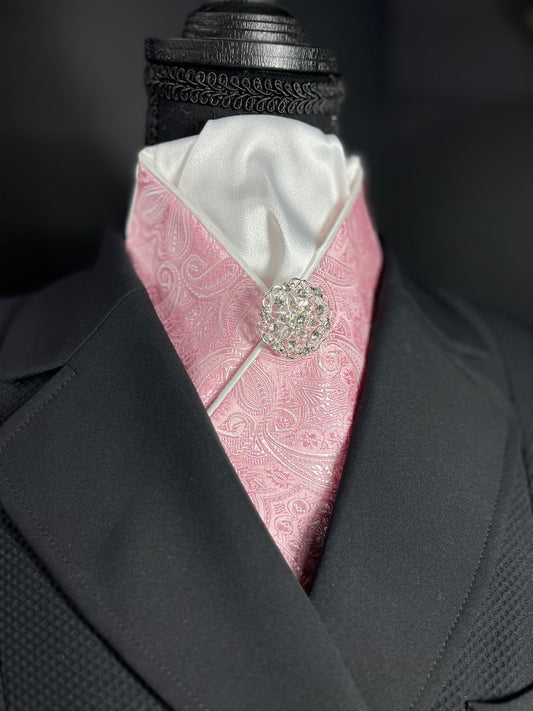 Pretty in Pink Dressage Stock Tie