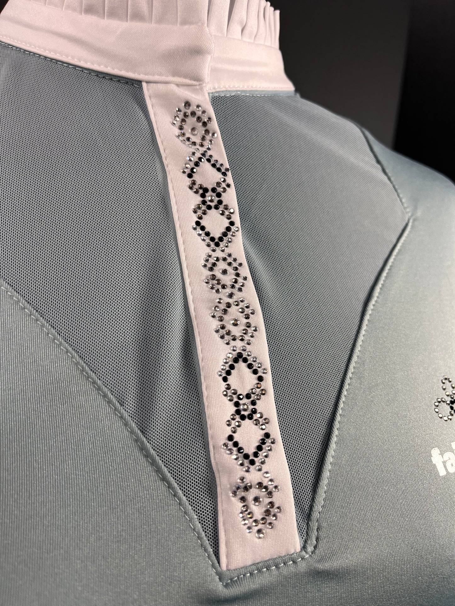 Fair Play Sophie Competition Shirt Ash Blue