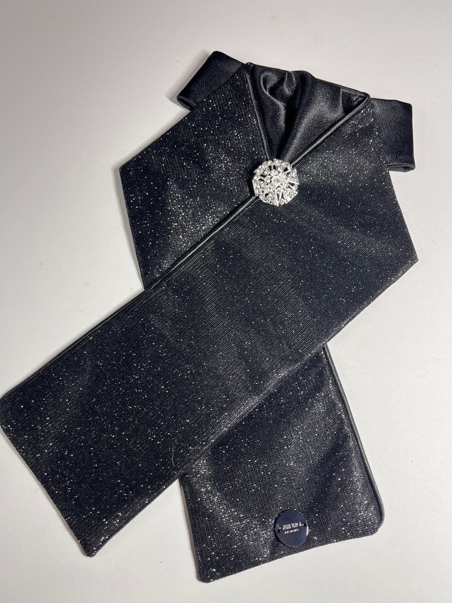 Black Star Dust Dressage Stock Tie