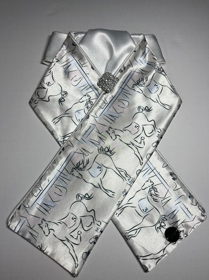Afternoon at the Races Dressage Stock Tie