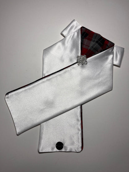 The Plaid Dressage Stock Tie