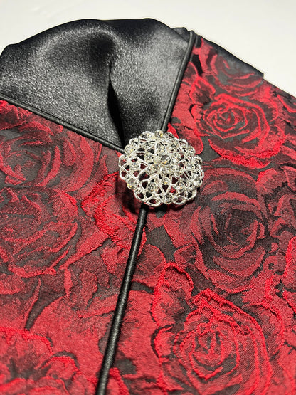 Rose Queen Dressage Stock Tie