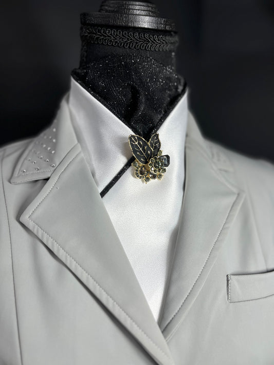 The Basic Star Dust Dressage Stock Tie