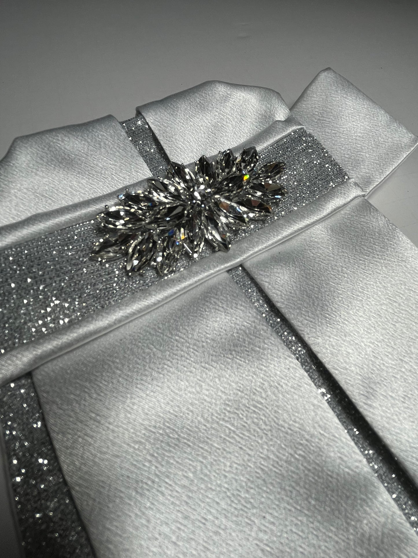 Star Dust Euro Pleat Dressage Stock Tie