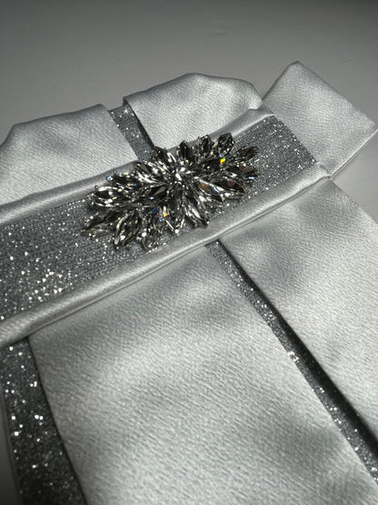 Star Dust Euro Pleat Dressage Stock Tie