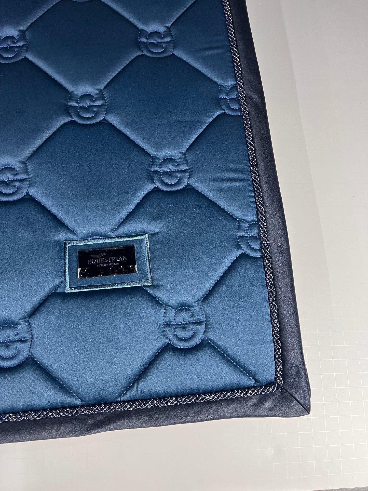 Equestrian Stockholm Dressage Saddle Pad with ES LOGO Multiple Colors -Full Size-