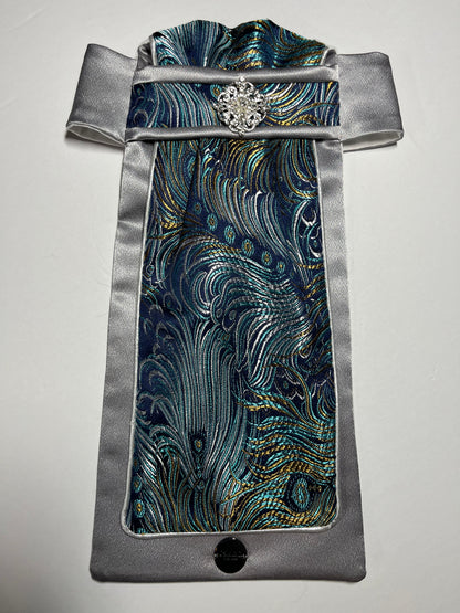 Feather Traditional Dressage Stock Tie