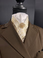 Golden Swirl Dressage Stock Tie